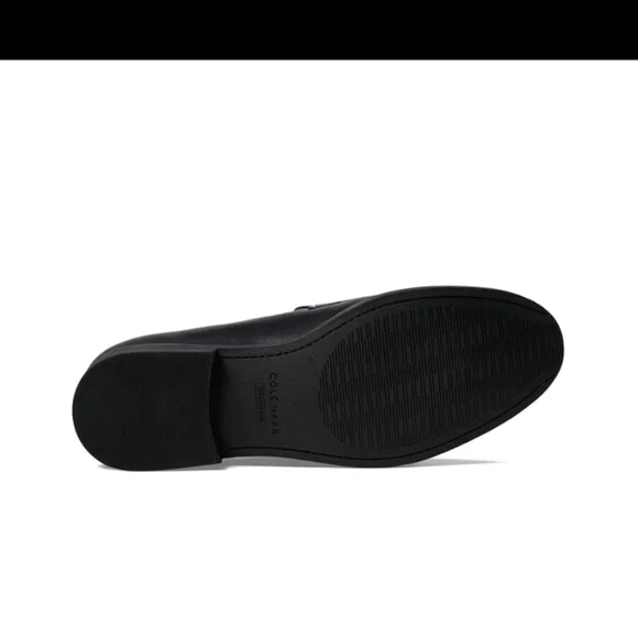 Cole Haan Men's Stassi Penny Loafer Leather Shoes - Black